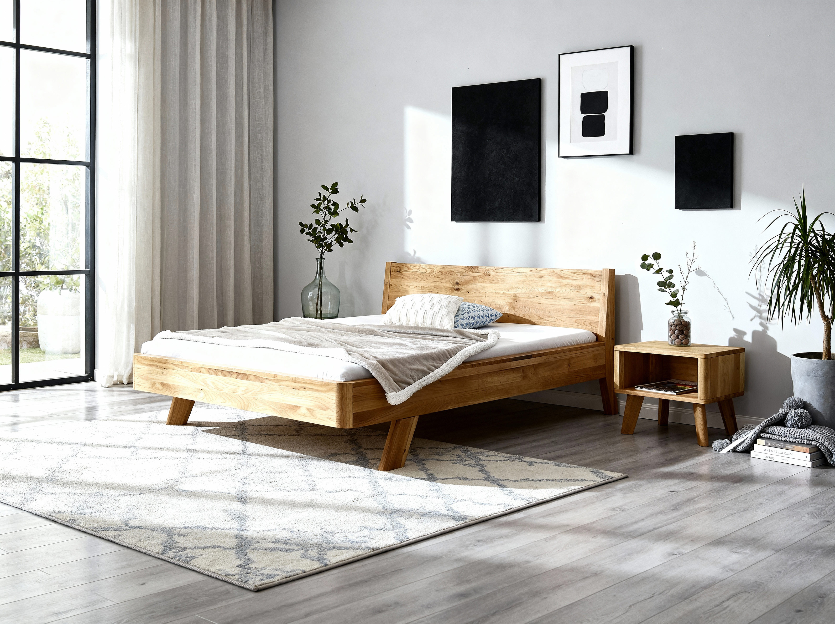 Eichen-Nachttisch Marina