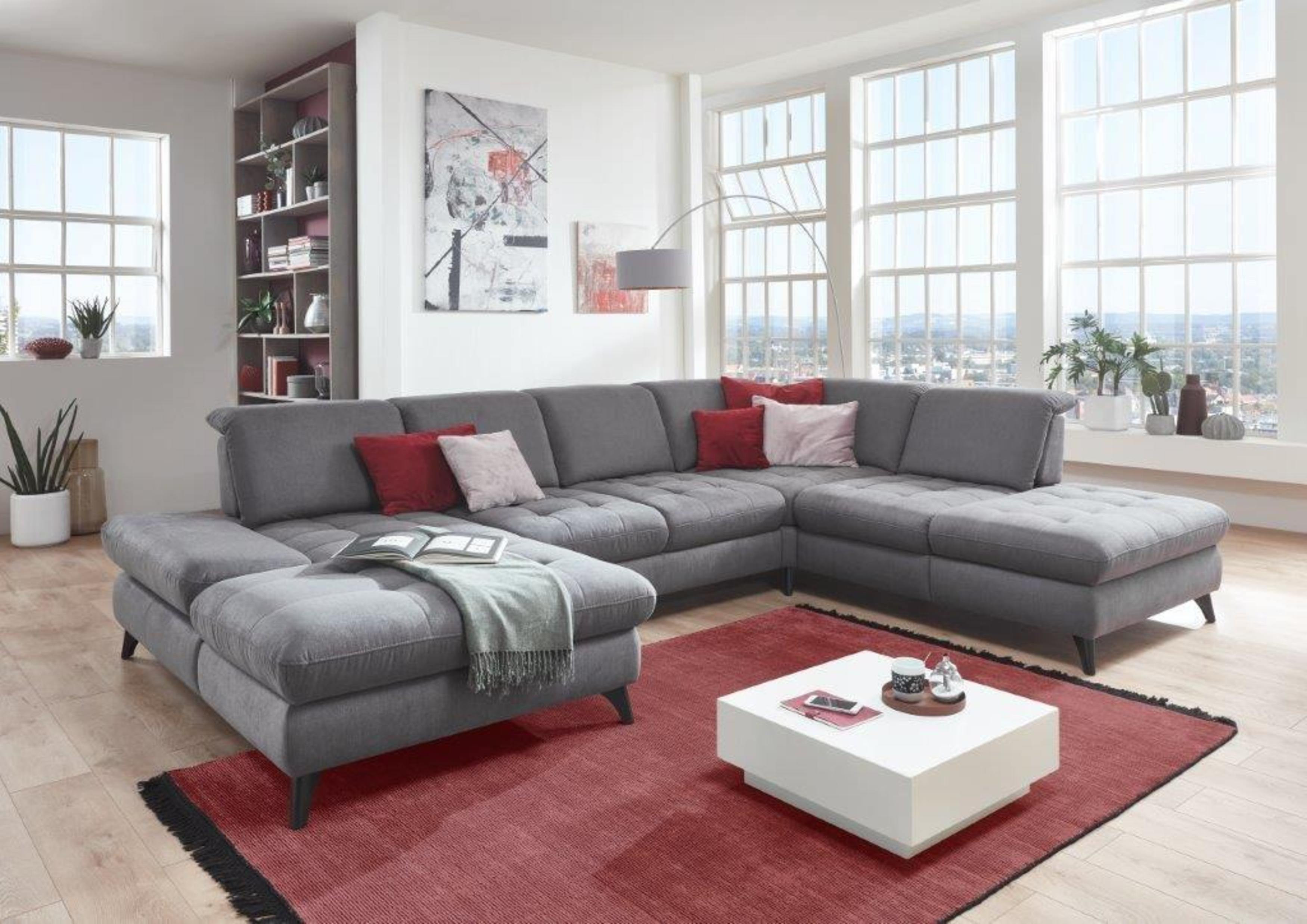 Plánovací sedací souprava do U s funkcemi carolina