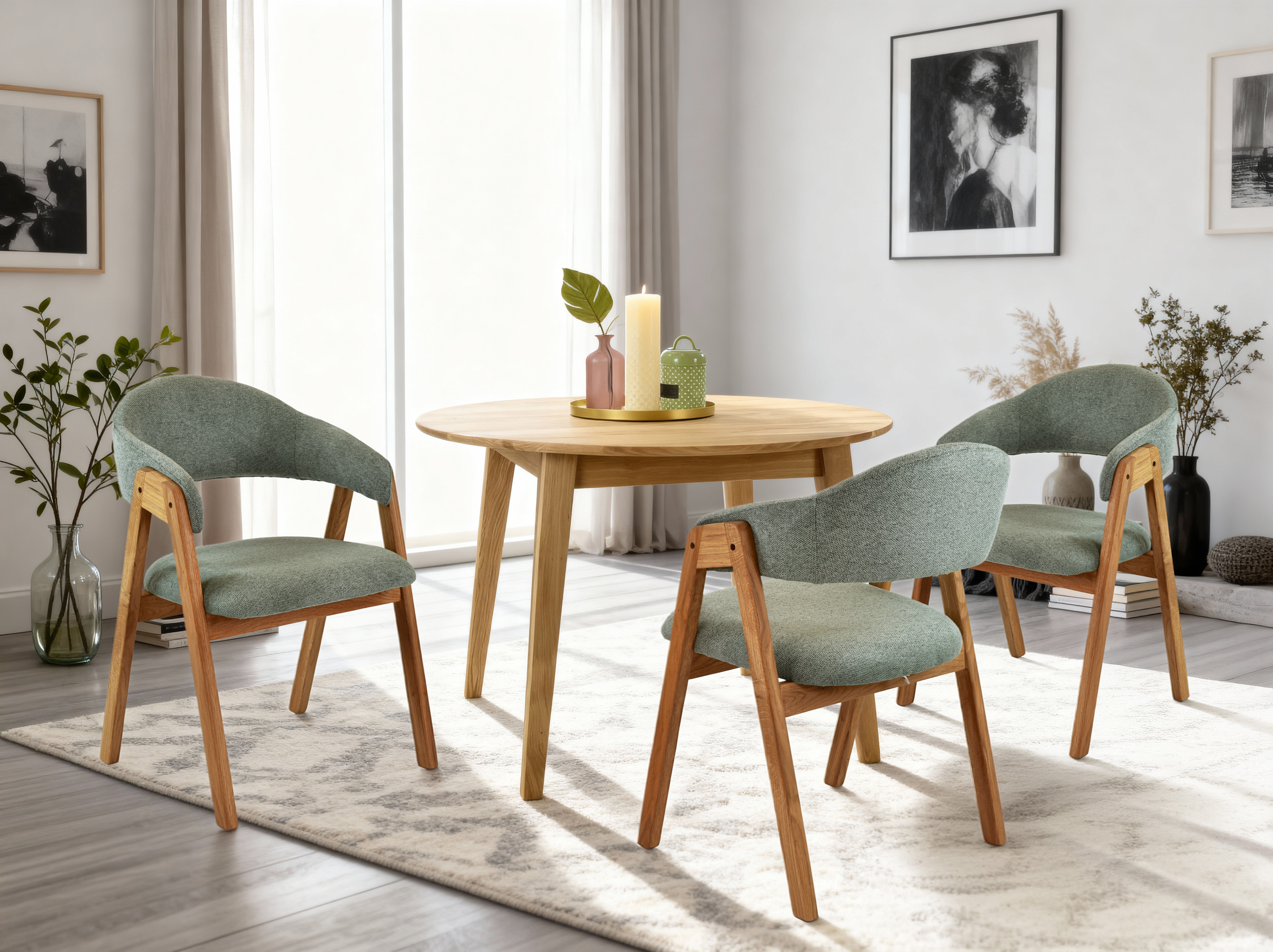 arco Stuhl und janov Tisch