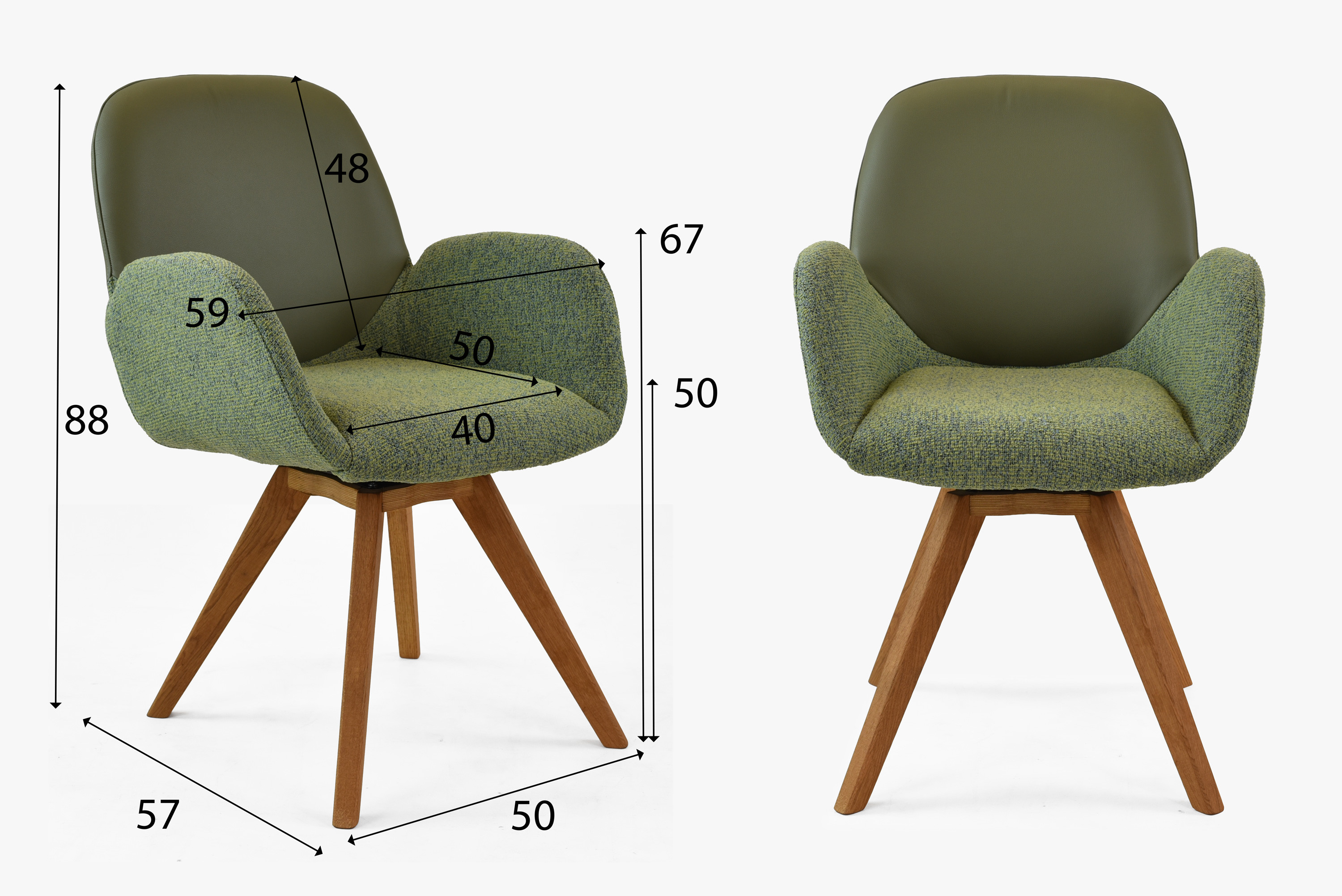 Detail otočnej stoličky Epic