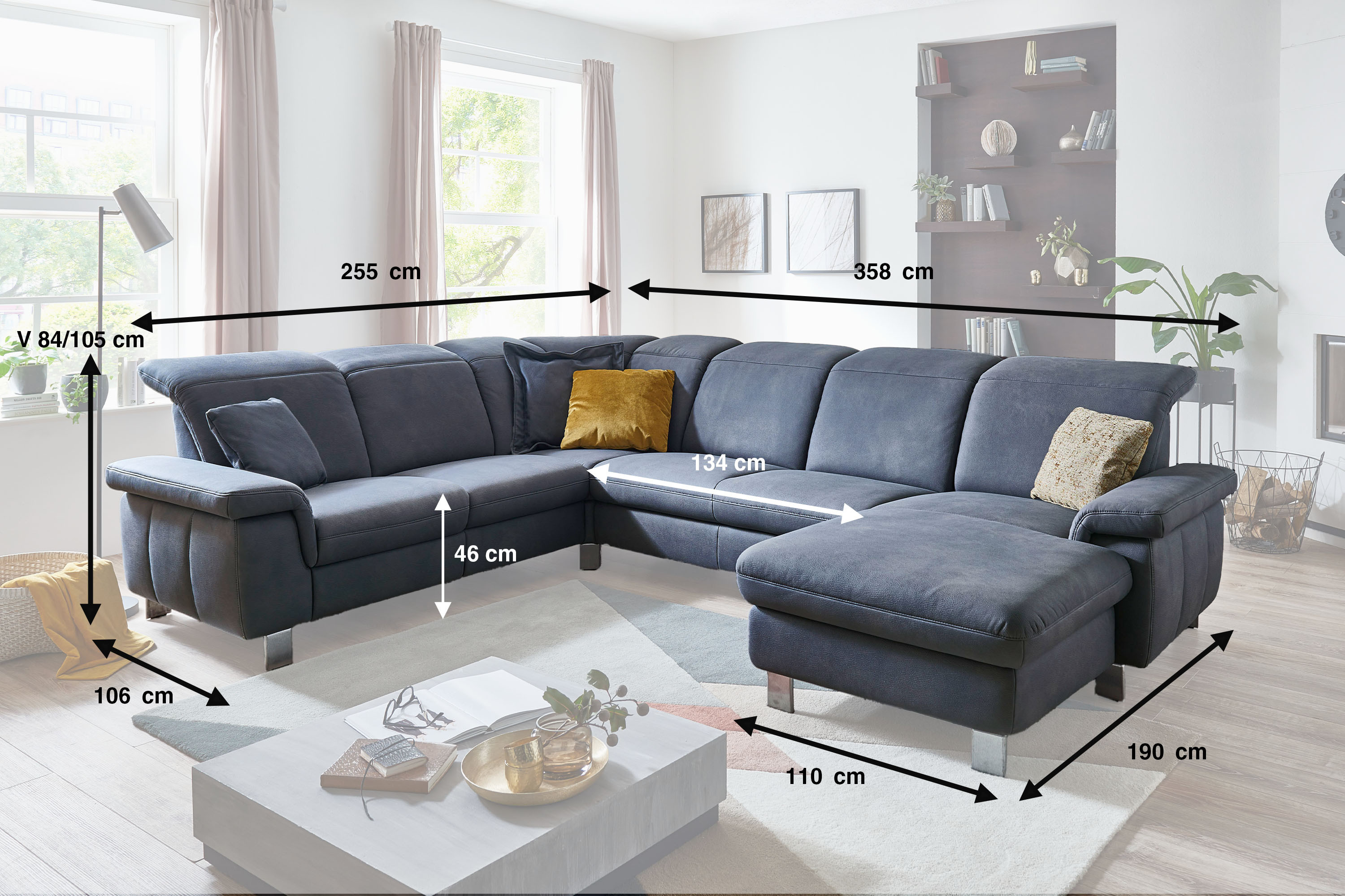 Rohová sedací souprava Magma