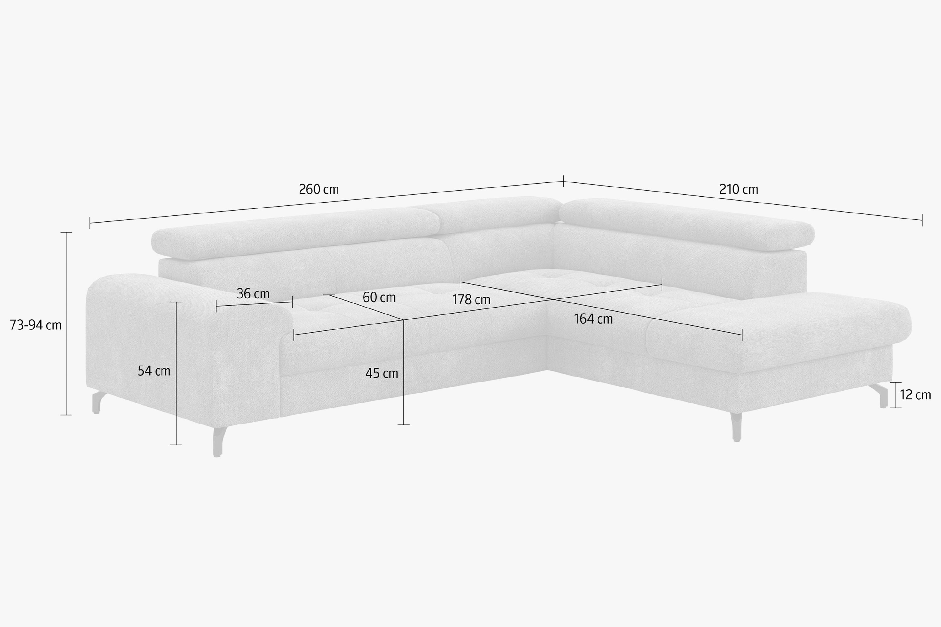 Rohová sedačka v interiéri