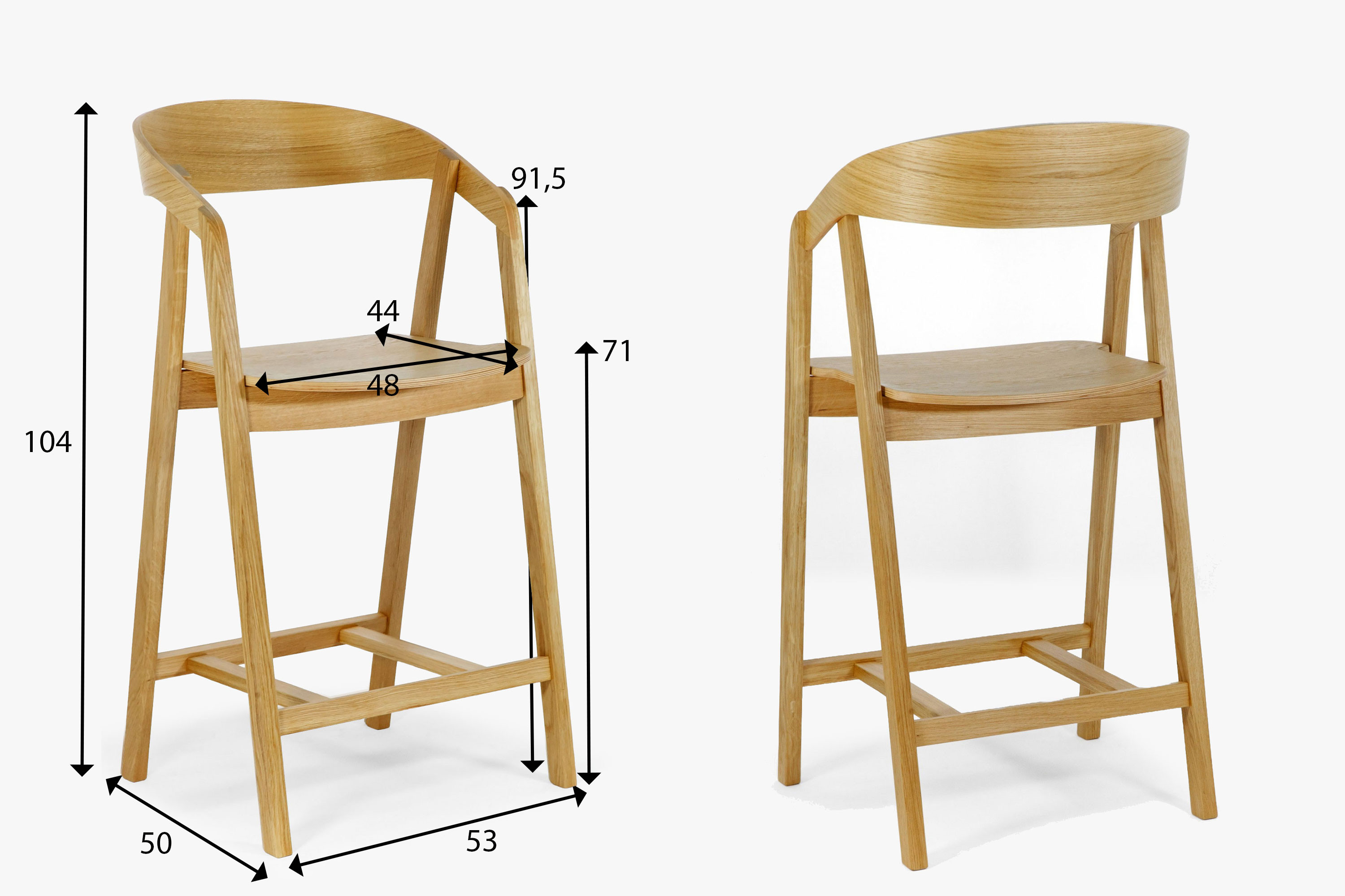 Barhocker im Interieur