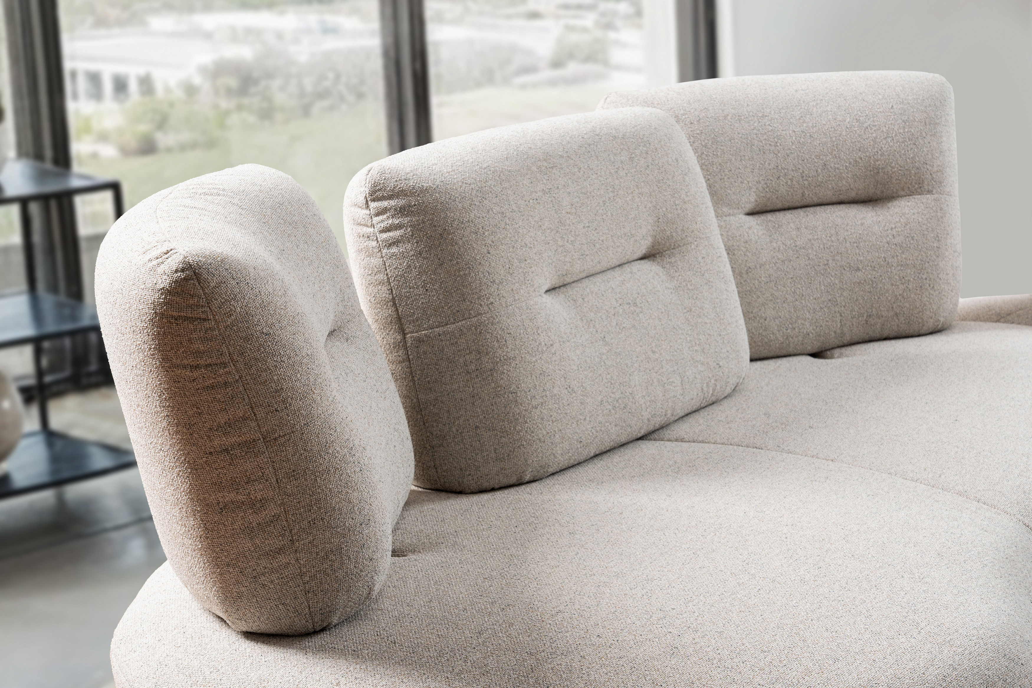 Detail sedacej súpravy CURVE