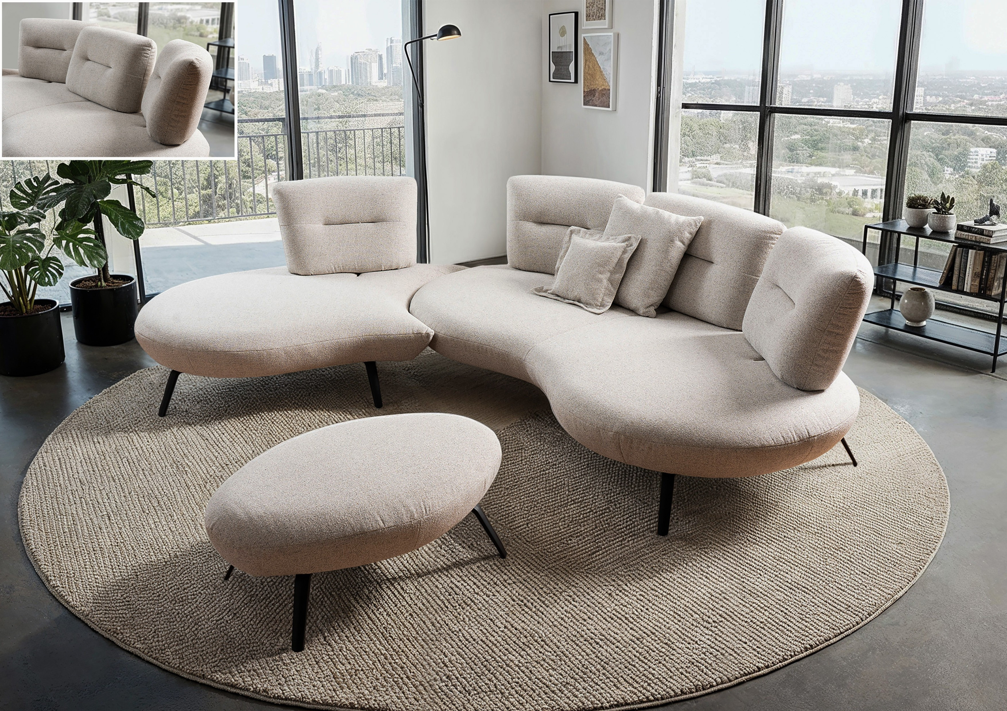 Sedacia súprava CURVE