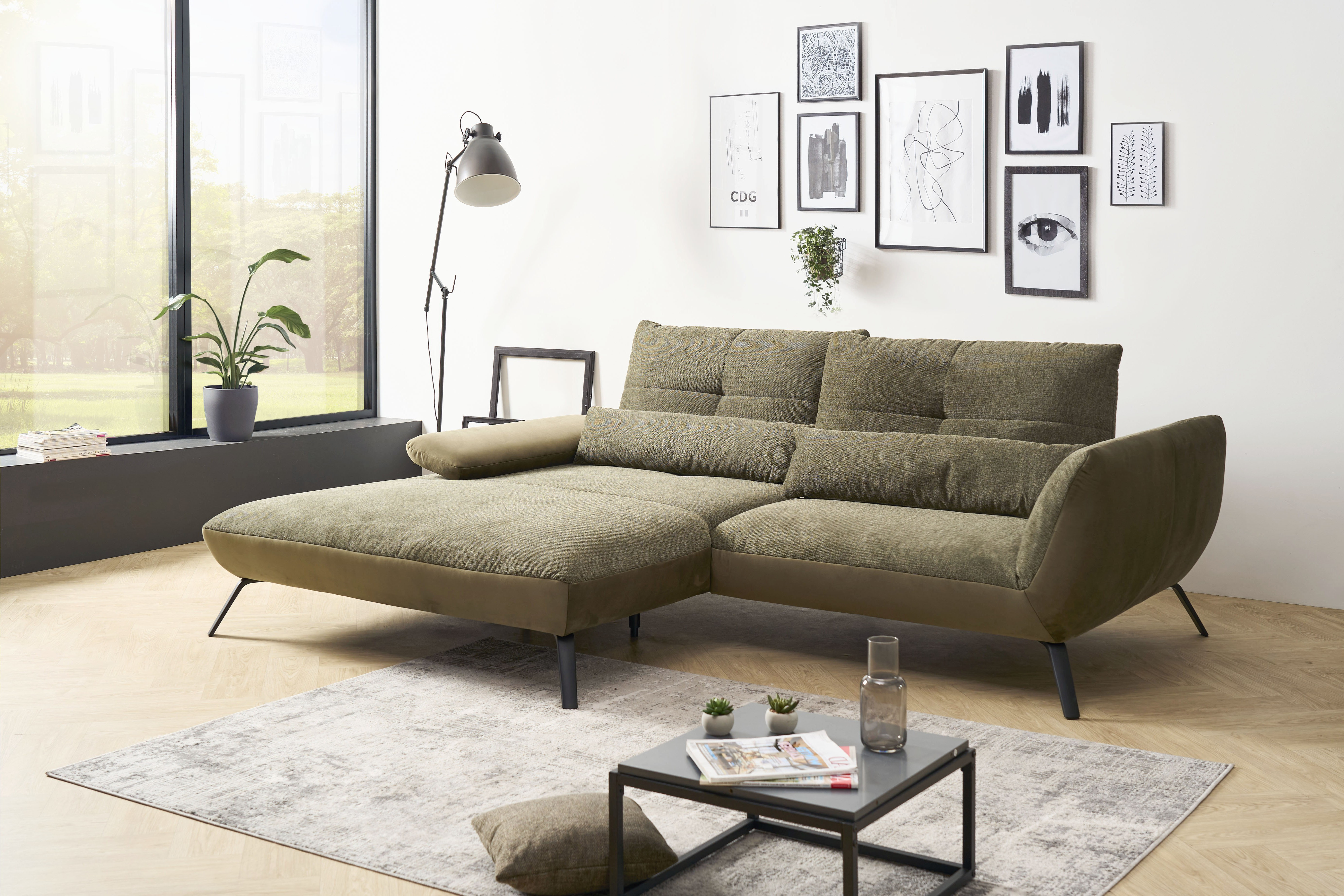 Detail der Sitzgarnitur DOVER