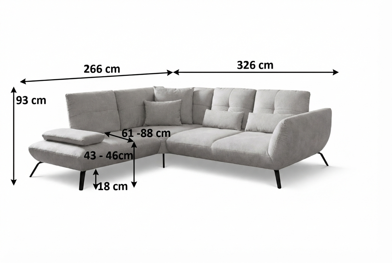 DOVER ülőgarnitúra belső tér