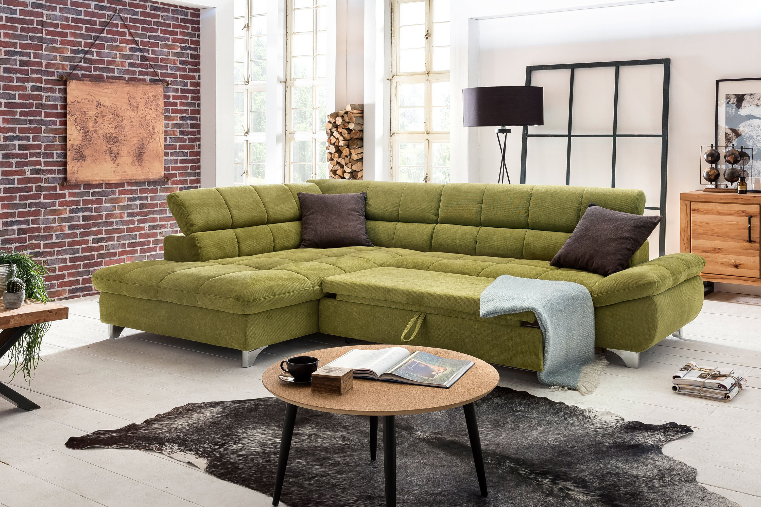 Detail sedacej súpravy