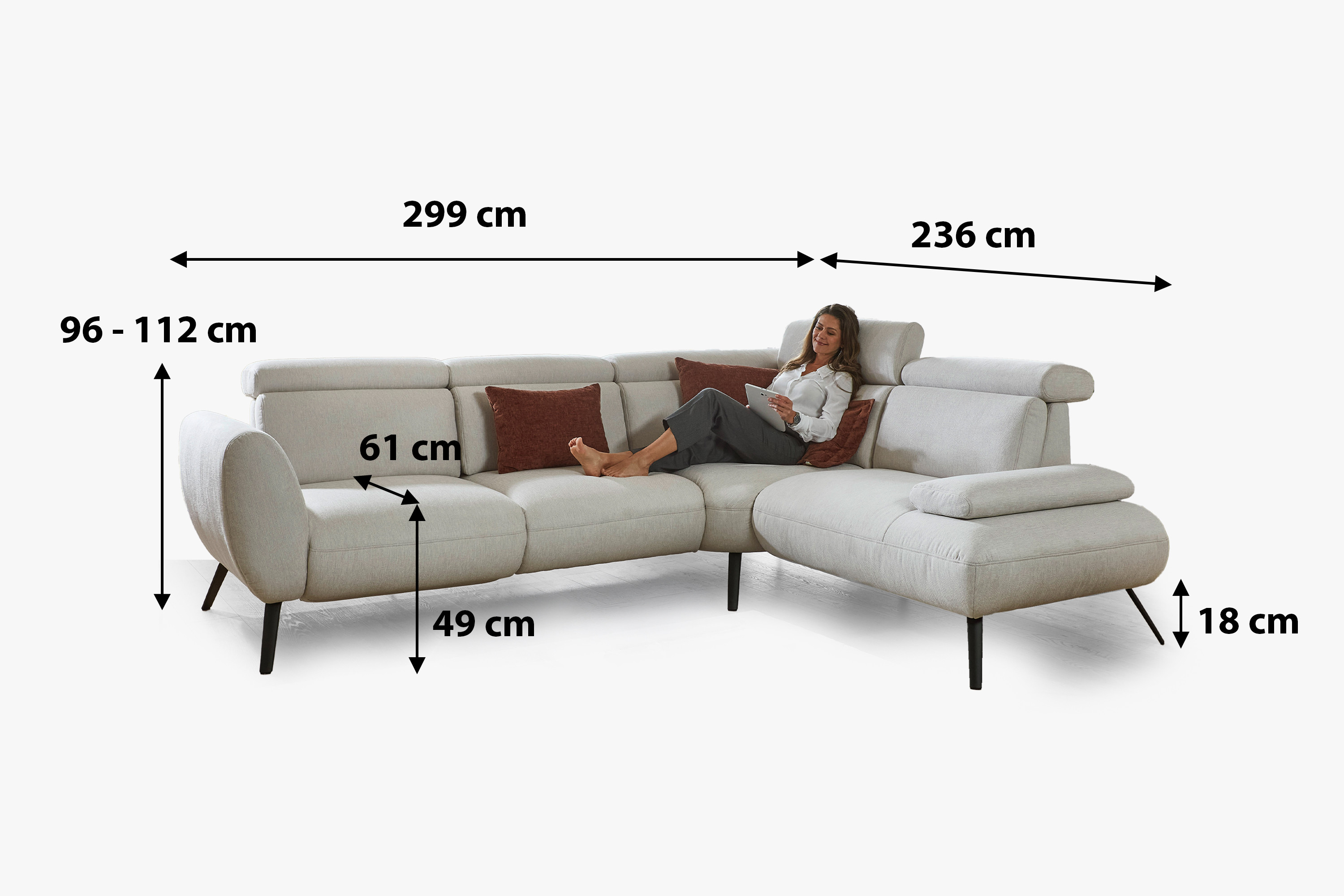 Sedacia súprava CALAIS v interiéri