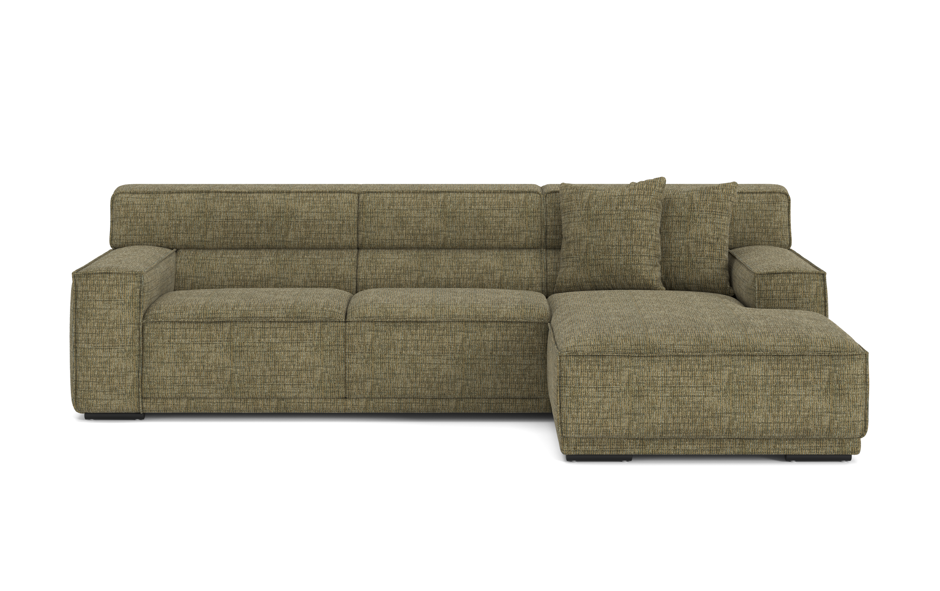 Detail rohové sedačky KUBO