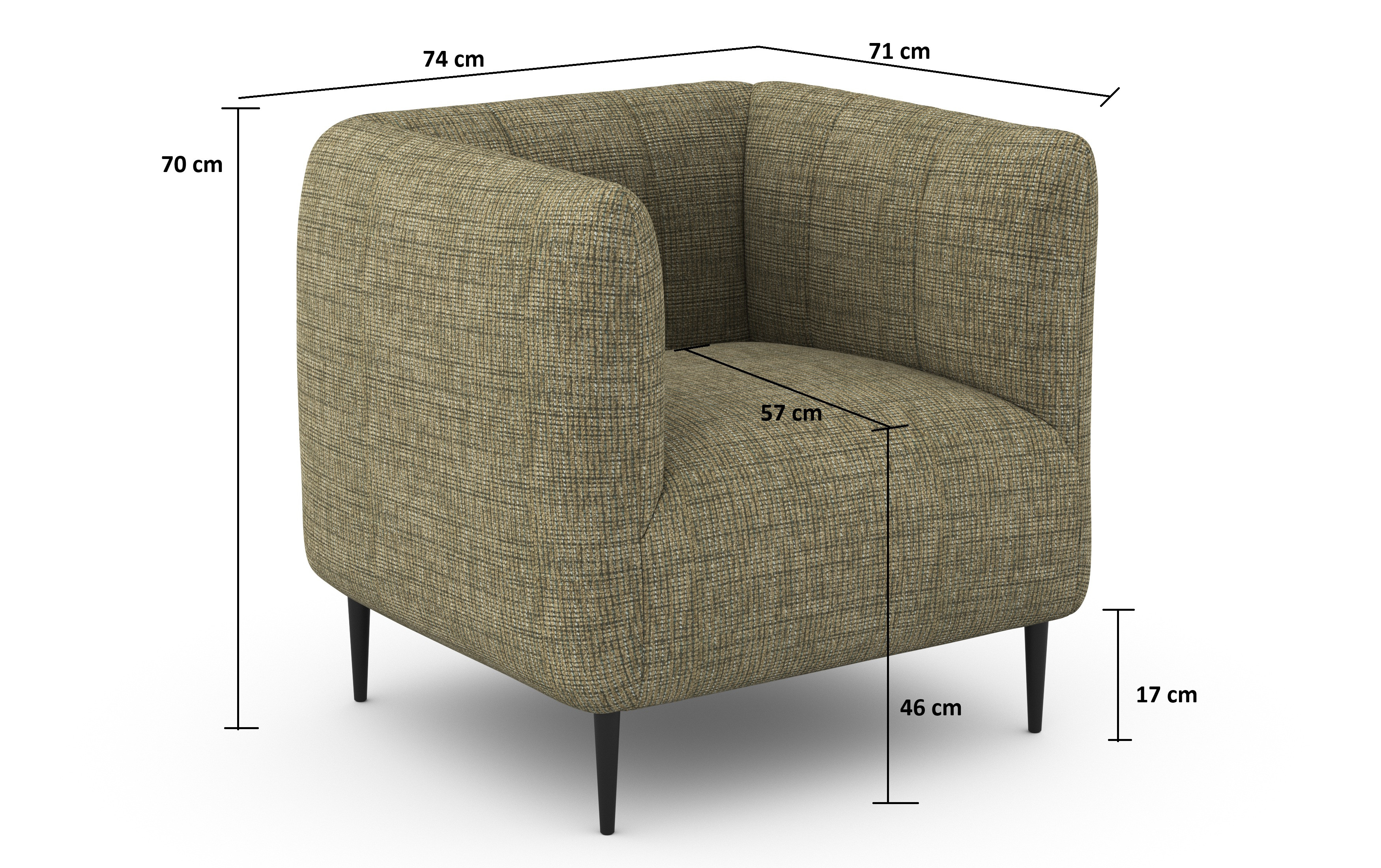 Stuhl Sunrise im Innenraum