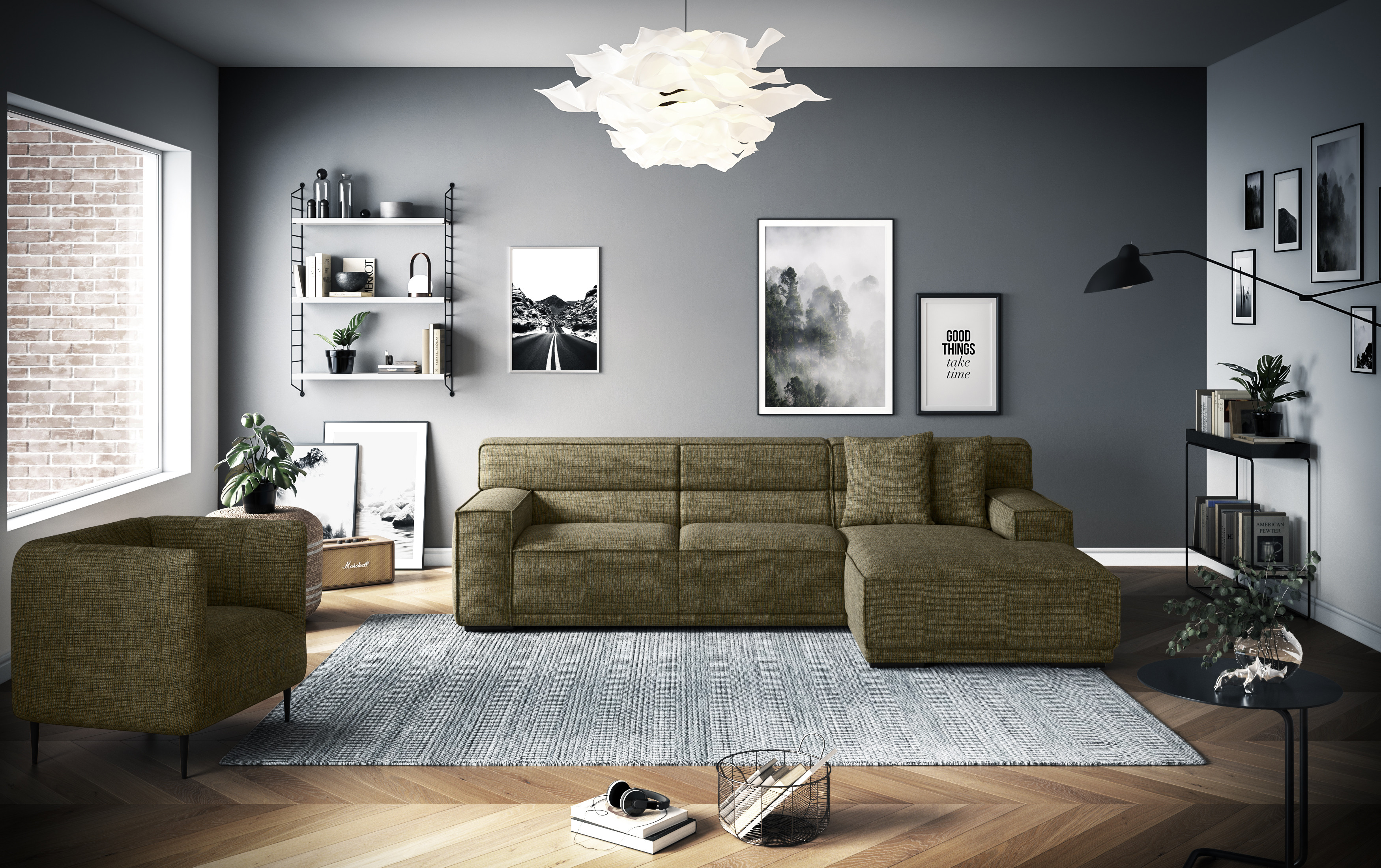 Detail des Stuhls Sunrise