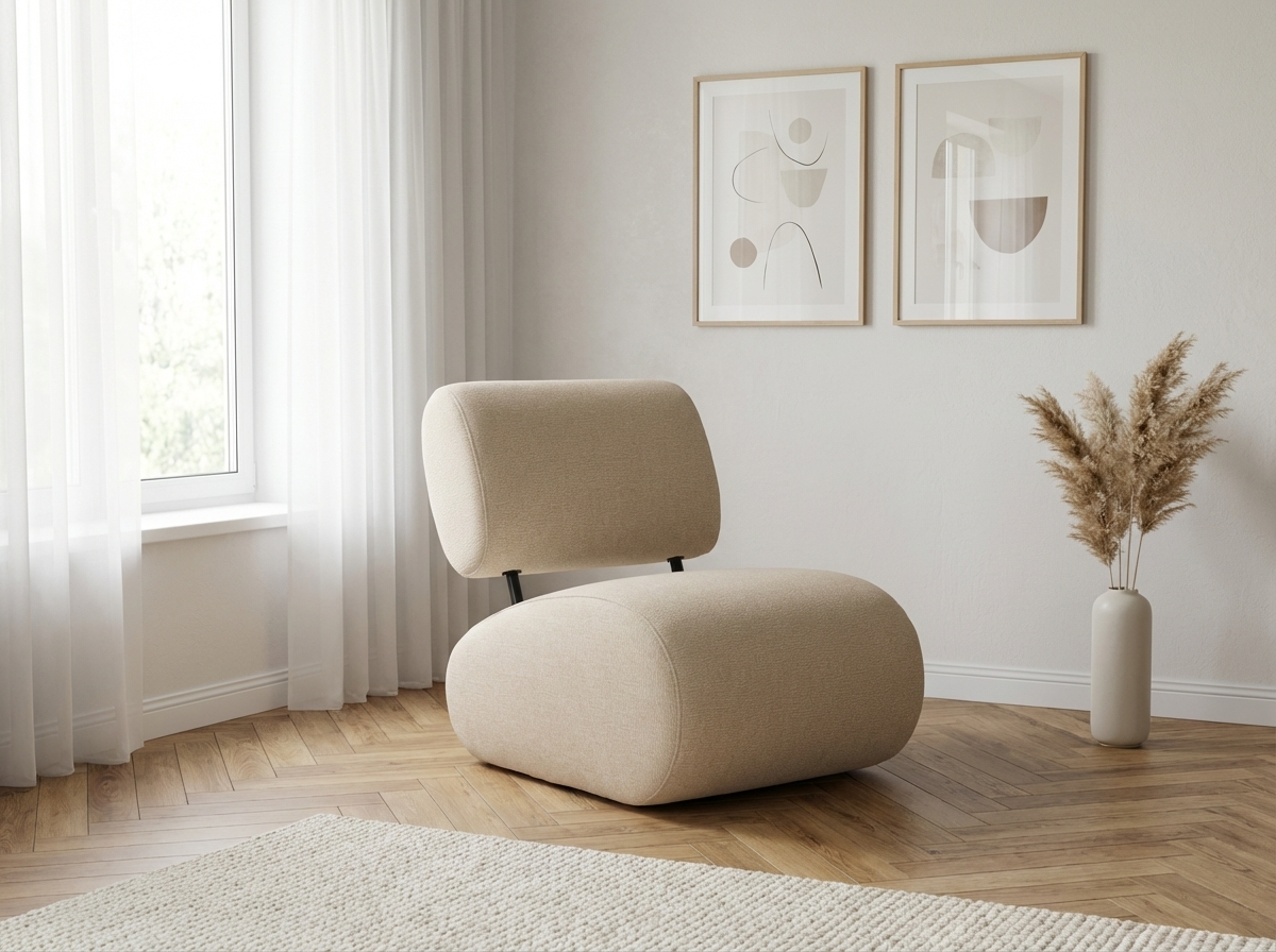 Sessel aus Massivholz