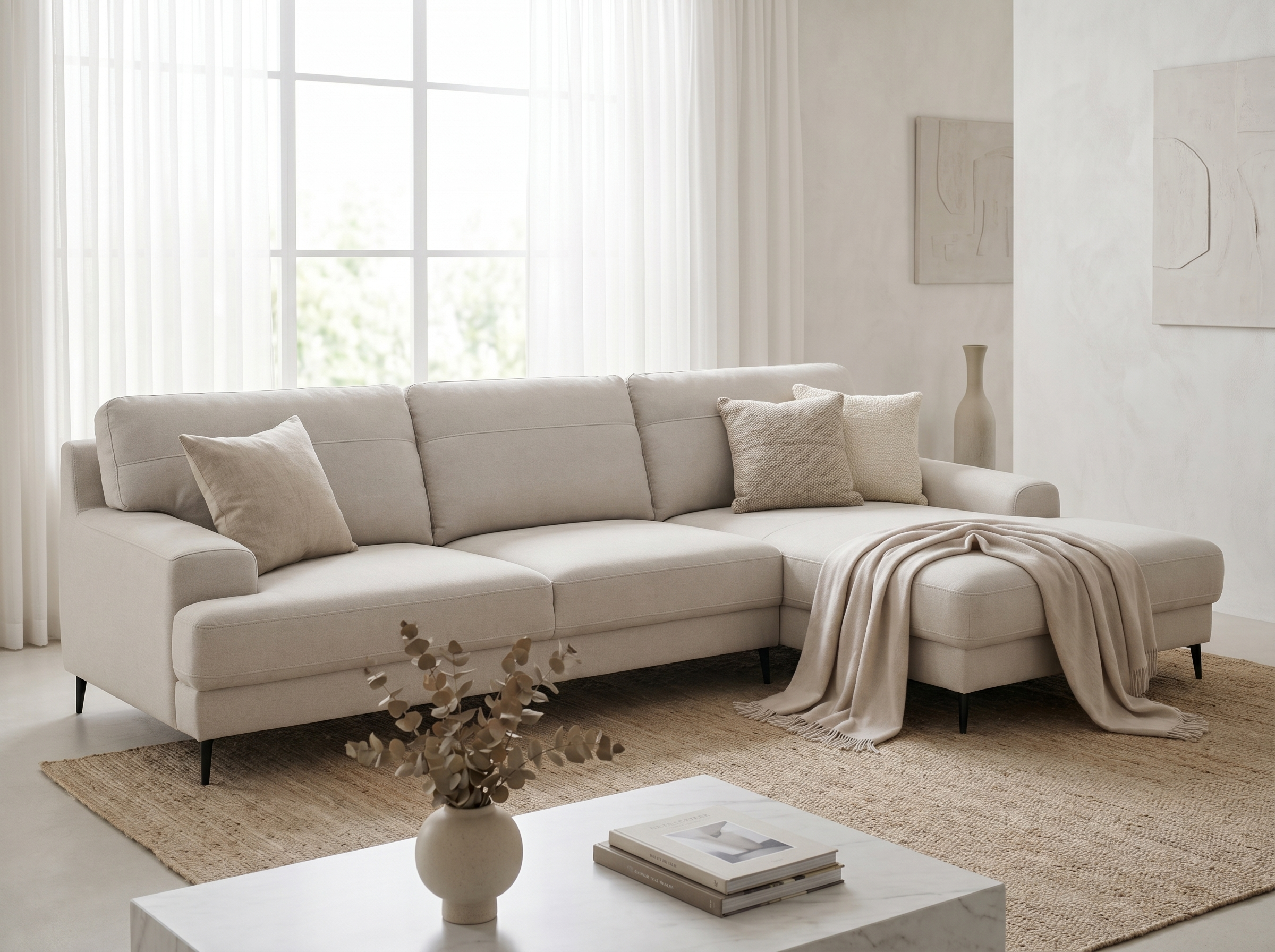 Moderná rohová sedačka Monday