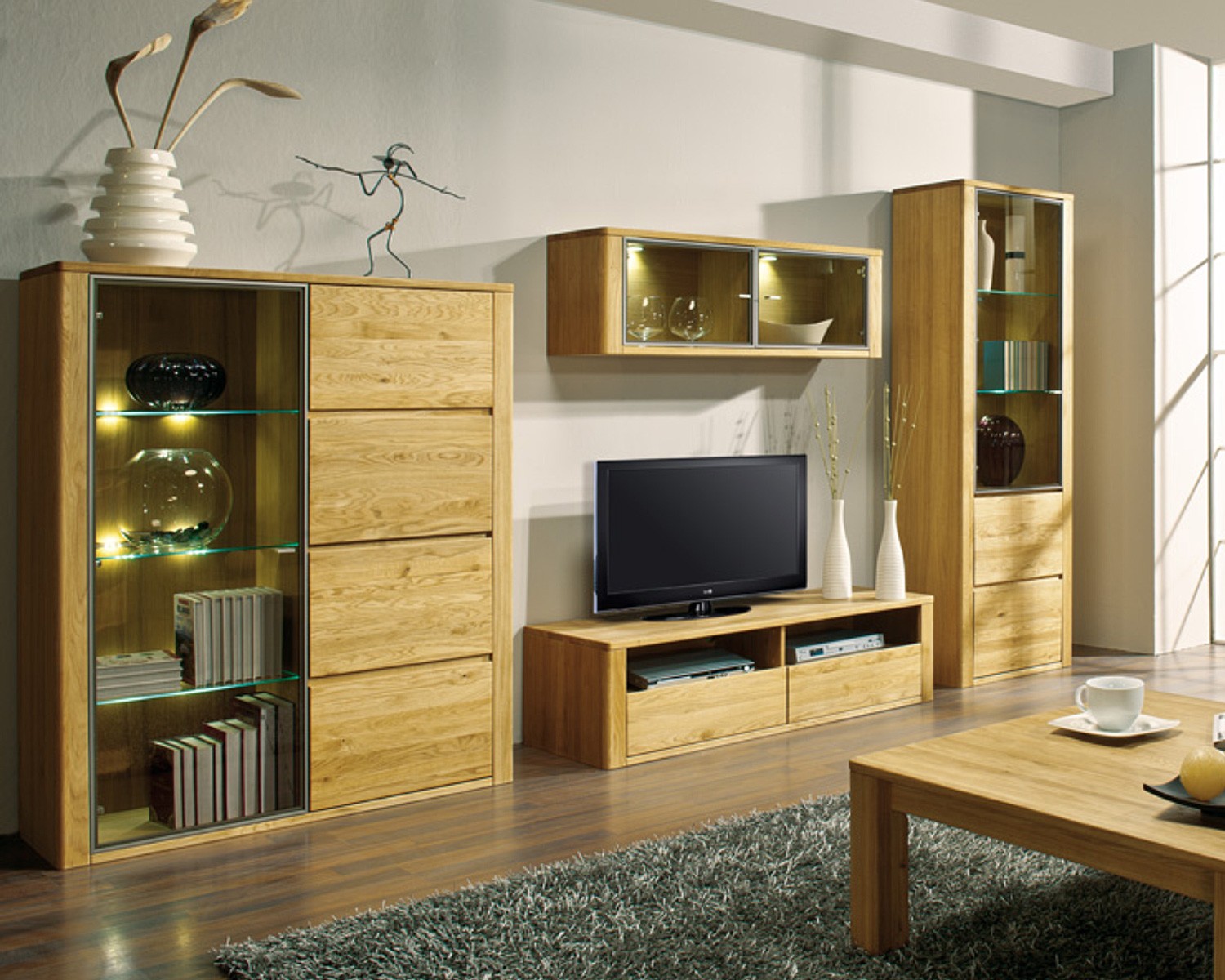 Moderner Wohnzimmerschrank, Kollektion NICE