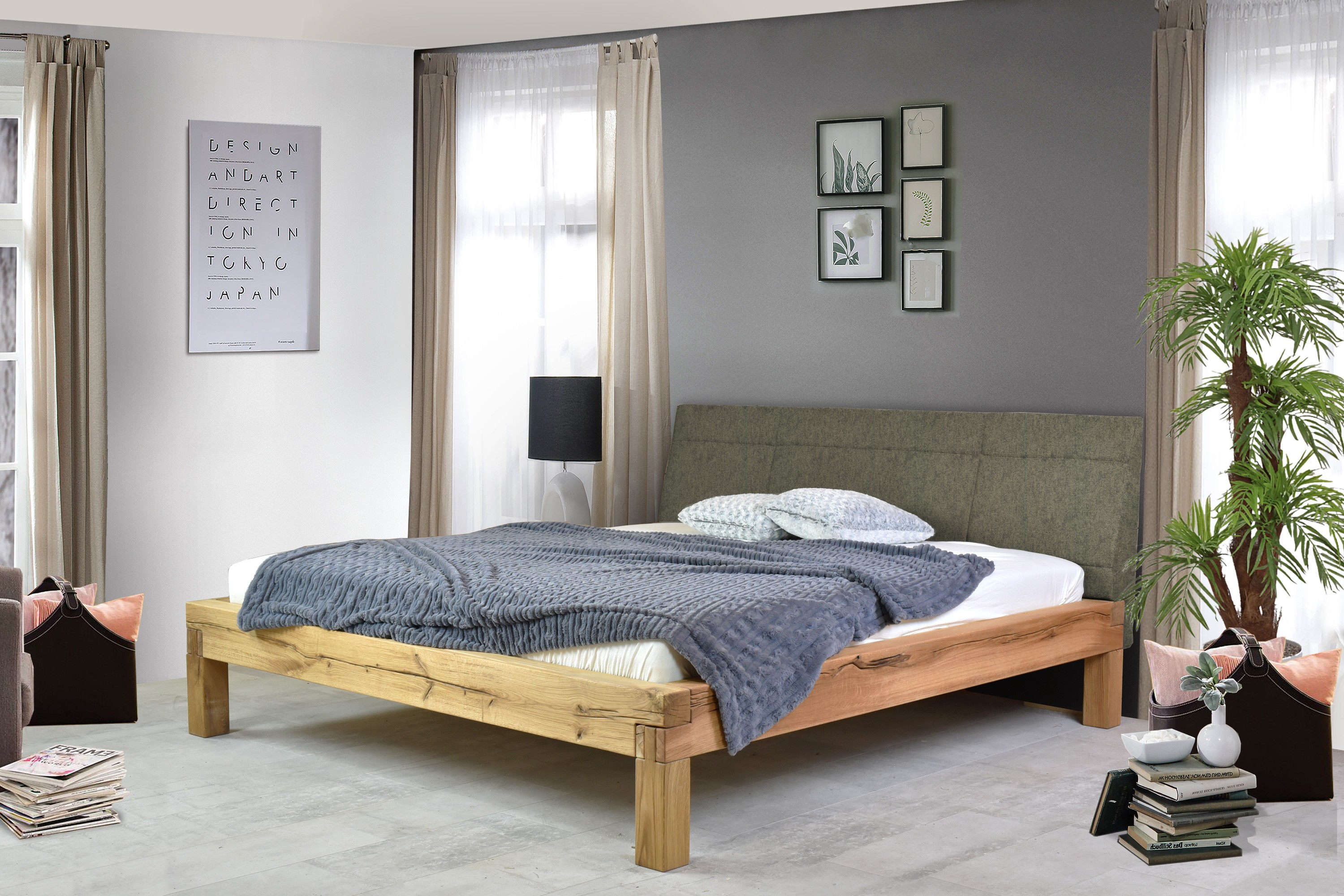 Designové postele s úložným prostorem